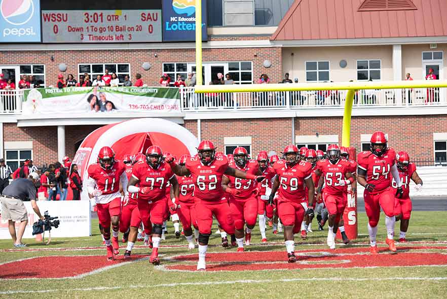 WSSU Named Top Football Program In N C Winston Salem State University