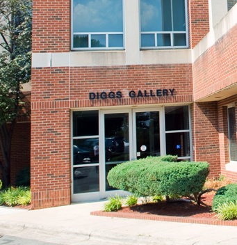 The Diggs Gallery building